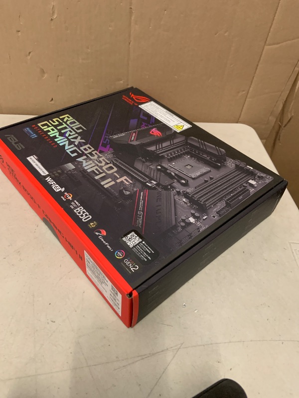 Photo 1 of ASUS ROG Strix B550-F Gaming WiFi II AMD Socket AM4 ATX DDR4 Motherboard