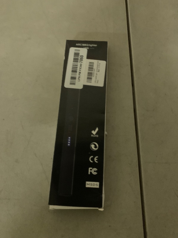 Photo 1 of 2 PCS Candle Lighter,Windproof Flameless Electric Lighter with LED Power Display ? Safety Switch, Upgraded Plasma USB Rechargeable Lighters for Birthday Camping BBQ (Champagne Gold)