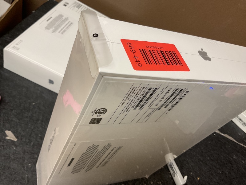 Photo 1 of 2020 Apple MacBook Air Laptop: Apple M1 Chip, 13” Retina Display, 8GB RAM, 256GB SSD Storage, Backlit Keyboard, FaceTime HD Camera, Touch ID. Works with iPhone/iPad; Silver