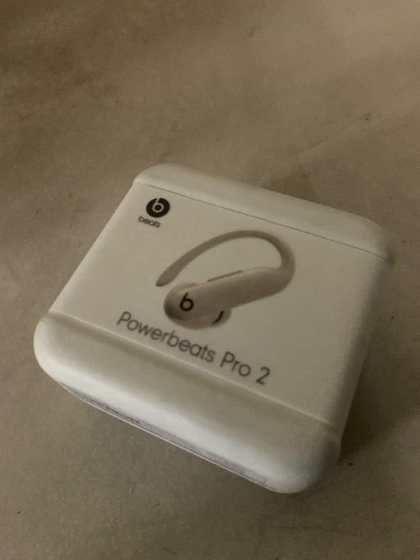 Photo 1 of Beats Powerbeats Pro 2 - Wireless Noise Cancelling Workout Earbuds with Secure- Fit Earhooks, Up to 45-Hour Battery with Charging Case, Sweat & Water Resistant, Heart Rate Monitoring - Quick Sand