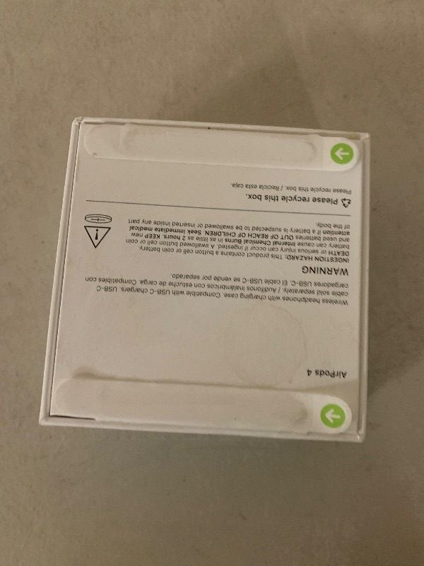 Photo 1 of Apple AirPods 4 Wireless Earbuds, Bluetooth Headphones, Personalized Spatial Audio, Sweat and Water Resistant, USB-C Charging Case, H2 Chip, Up to 30 Hours of Battery Life, Effortless Setup for iPhone