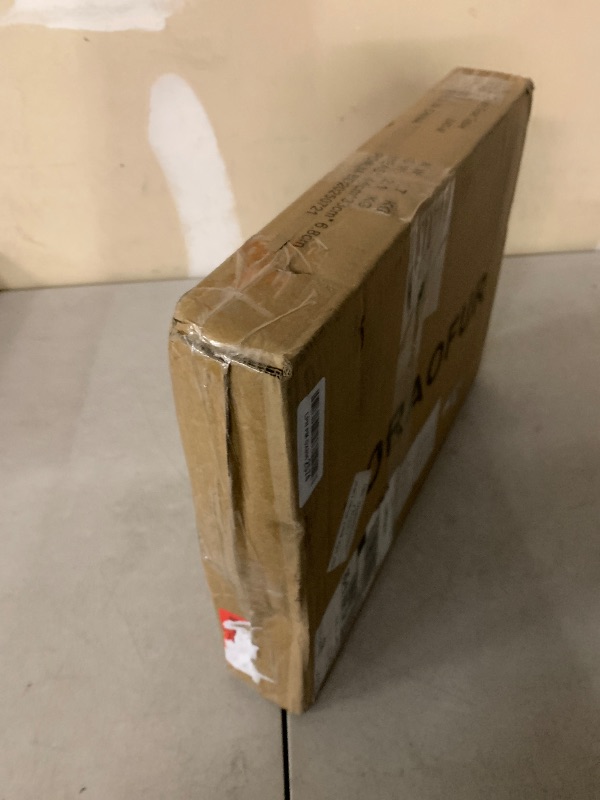 Photo 1 of **DAMAGED** FORAOFUR Small Side Table, Modern Wood Mini Coffee Table, Easy Assembly Compact End Table for Living Room Bedroom Sofa, Minimalist White Accent Furniture for Small Spaces