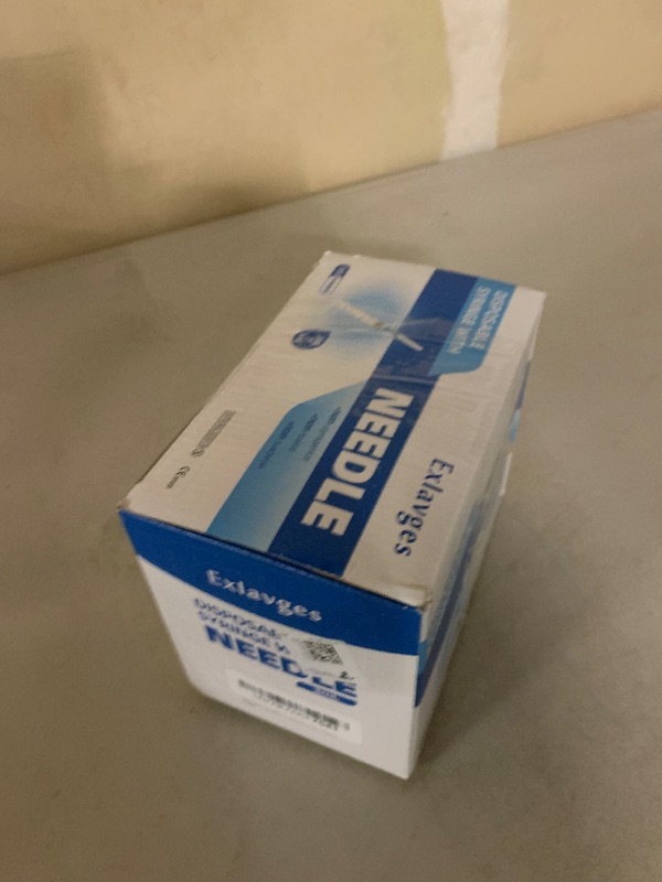 Photo 1 of 100 Pack Disposable 3ml/cc Lab Syringes with 23Ga 1 Inch Needle Luer Lock, Individually Sealed Packed