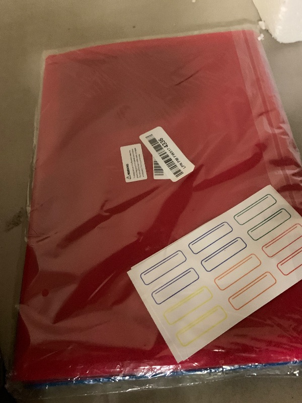 Photo 1 of 3 Pack 7 Pocket Accordian File Organizer, Expanding File Folder with Labels, Plastic Expandable File Folder for Documents Letter Size A4 Papers