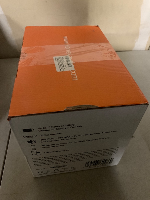 Photo 1 of KONEX Bluetooth Speaker, Vintage Bluetooth Speaker, Portable Bluetooth Speaker, Equipped with Bluetooth 5.1, Home Bluetooth Speaker, 20H Long Playtime, Ideal for Kitchen, Bedroom, Office