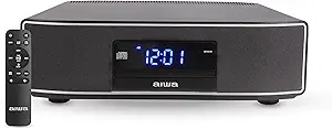 Photo 1 of AIWA Exos Home Speaker, Premium 30W RMS Sound System with CD Player, Bluetooth Connectivity, FM Radio, Optical Digital Input, Dual 1” Tweeters + Dual 2” Bass Units, IR Remote Control

