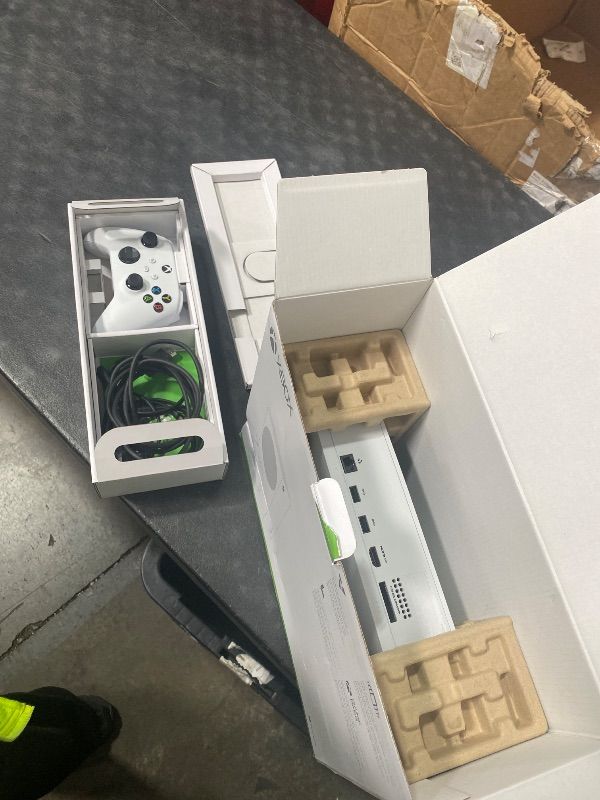 Photo 1 of MAJOR DAMAGE----------NONFUNCTIONAL----------------------SELLING FOR PARTS ONLY*******************Xbox Series S - All Digital Gaming Console - 512GB SSD - Includes Wireless Controller - 120FPS (Renewed Premium)