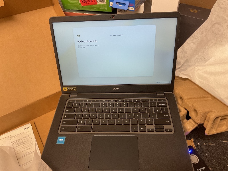 Photo 1 of acer Matte 14in. 1920x1080 Display, Intel N100, 4GB LPDDR5 Memory, 64GB eMMC, ChromeOS, FHD Webcam with Camera Shutter, Up to 12 Hours of Battery