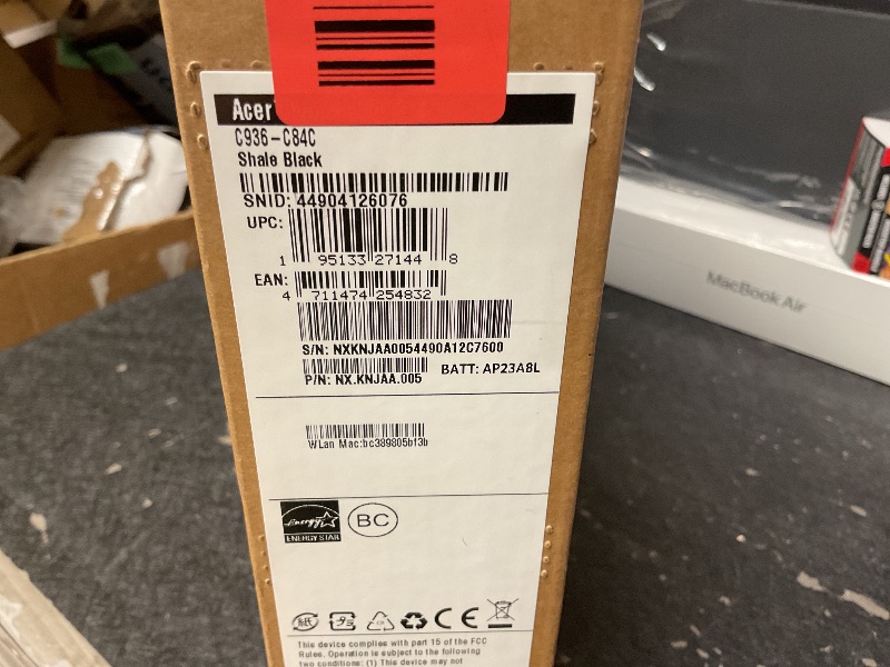 Photo 1 of acer Matte 14in. 1920x1080 Display, Intel N100, 4GB LPDDR5 Memory, 64GB eMMC, ChromeOS, FHD Webcam with Camera Shutter, Up to 12 Hours of Battery