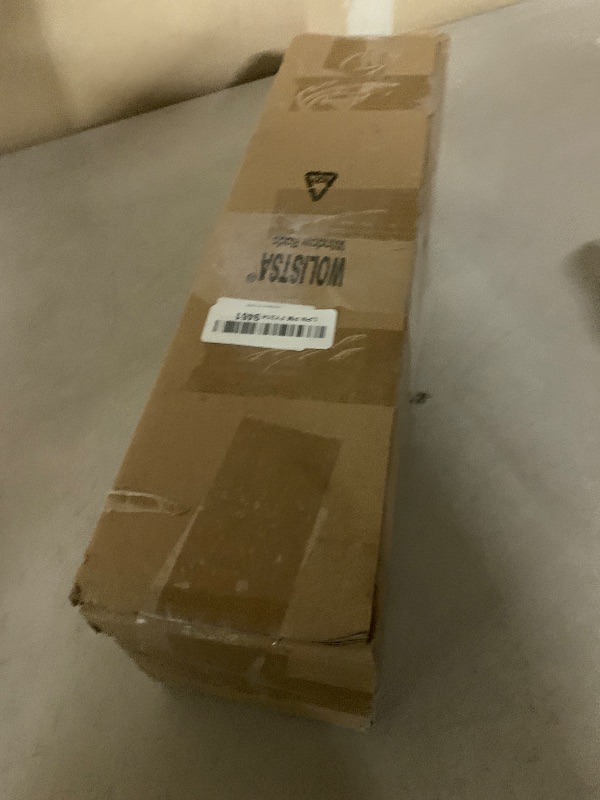 Photo 1 of 2 Pack Bronze Curtain Rods for Windows 48 to 84 Inch, Decorative Heavy Duty Single-Side Adjustable 1'' Antique Brown Curtain Rod, Vintage Rustic Metal Drapery Pole Set for Farmhouse Bedroom