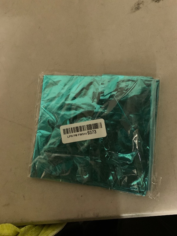 Photo 1 of 2 Balloon - Teal Birthday Number Balloons, 40 Inch Large Foil Balloons for Men Women Boys Girls Teal Themed Birthday Decorations