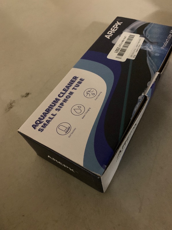 Photo 1 of 10 Gallon Fish Tank cleaner and Aquarium Water Changer Siphon with a Thinner Water Tubing. Perfect for Cleaning Small Fish Tanks, Gravel Vacuum for Aquarium Kit