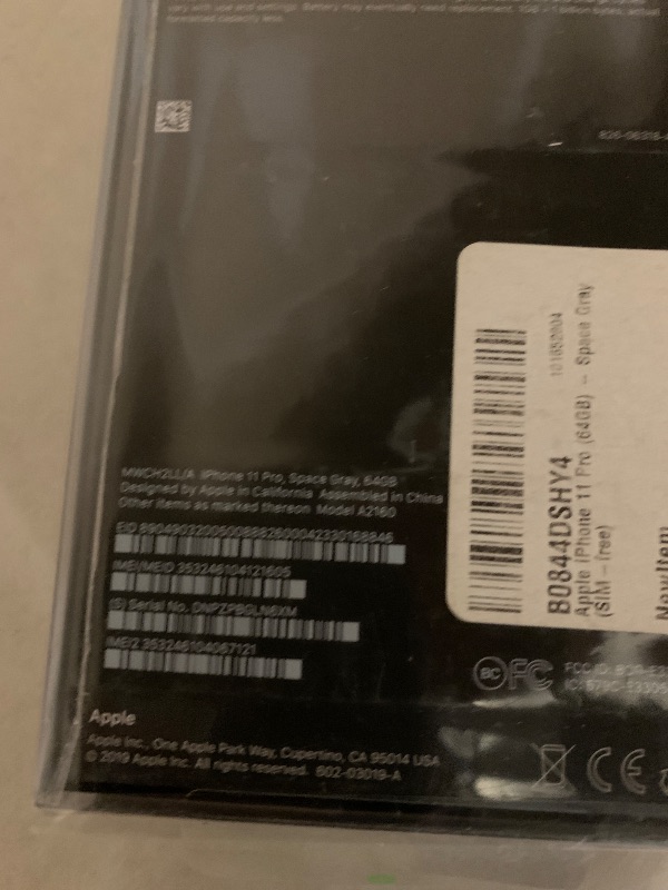 Photo 1 of Apple iPhone 11 Pro [64GB, Space Gray] + Carrier Subscription [Cricket Wireless]