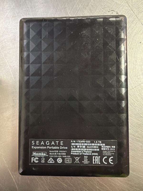 Photo 1 of Seagate Drive 1.5 TB