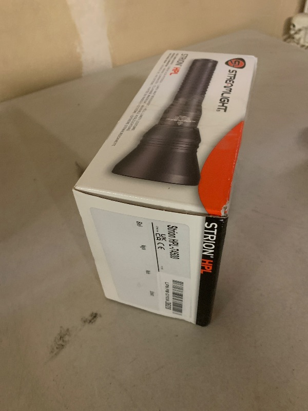 Photo 1 of Streamlight 74500 Strion HPL 615-Lumen Compact Rechargeable Flashlight Without Charger, Black