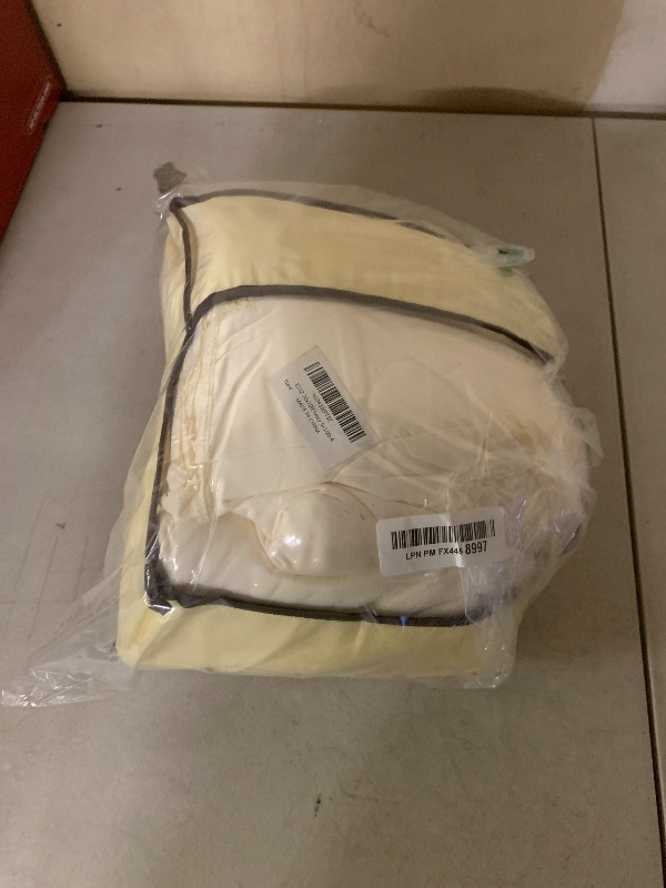 Photo 1 of 20x10ft Wrinkle Free Ivory Backdrop Curtain for Parties Soft Fabric Drapes Wedding Ivory Curtain Backdrop for Birthday Party Decorations Background for Photography 5x10ft,4 Panels