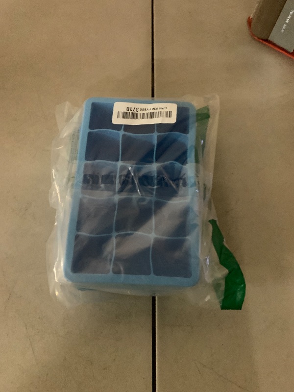 Photo 1 of 2 Pack Ice Cube Trays, ZDPMK Silicone Easy Release Flexible Molds 15 Ice Cubes Tray for Freezer?Cocktail?Whiskey?Reusable & BPA Free