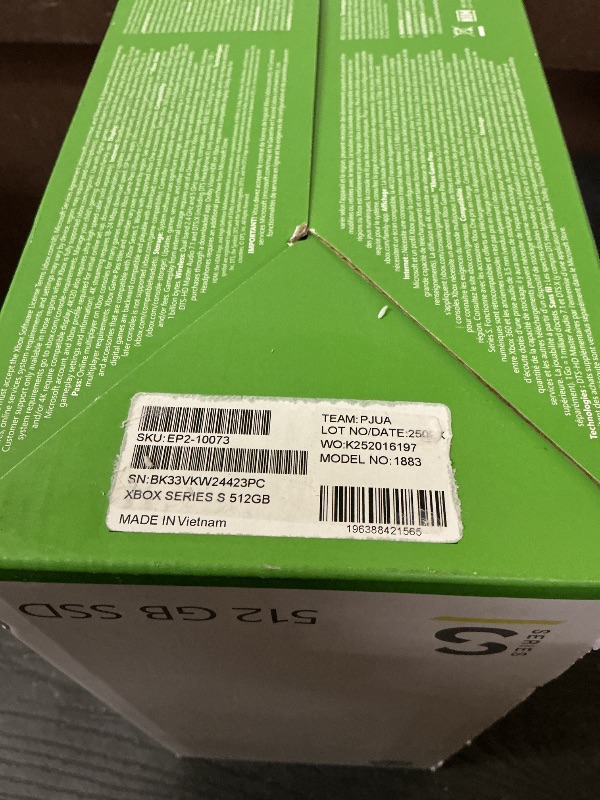 Photo 1 of Xbox Series S - All Digital Gaming Console - 512GB SSD - Includes Wireless Controller - 120FPS (Renewed Premium)