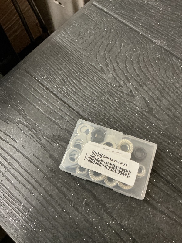 Photo 1 of 24PCS Bike Axle Nuts & Safety Washers Kit, 3 Sizes M8/M9.5/M10 Bicycle Wheel Hub Nuts, Front & Rear Wheel Replacement Parts for Mountain/Road/City/Kids Bikes