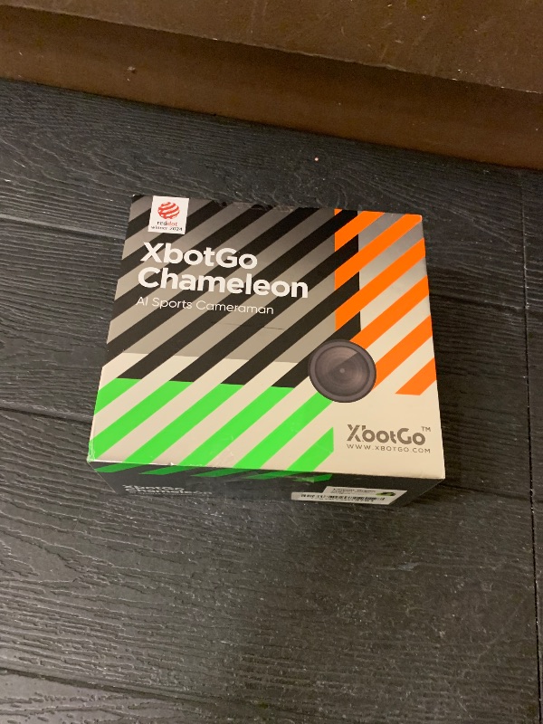 Photo 1 of XbotGo Chameleon AI Auto Sports Action Camera - 4K 60FPS Soccer Camera and Basketball Tracking Camera for Team Sports, Live Streaming, No Subscription, Works with iOS & Android (Lemon Green)
