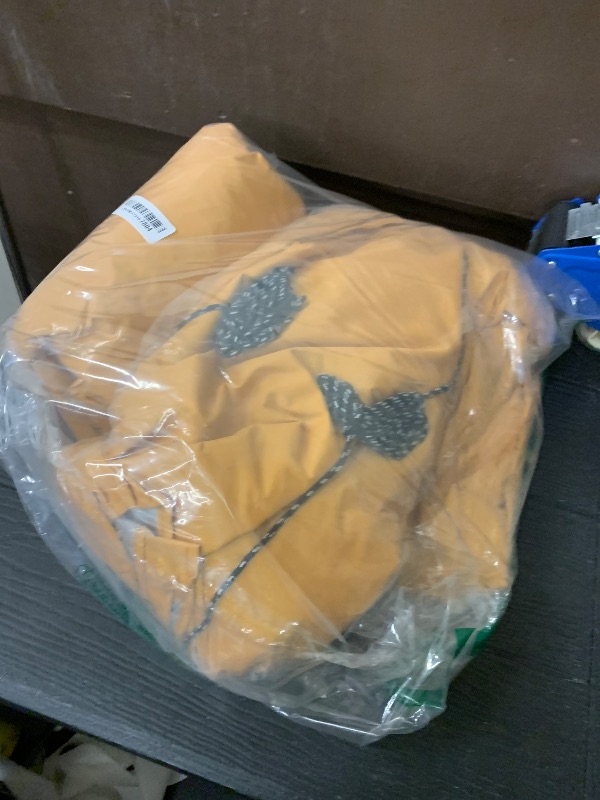 Photo 1 of 10x10 Pop Up Canopy Replacement Top Cover with Air Vent for Straight Leg Canopy Tent, Waterproof for Outdoor Garden Patio Camping Sun Shade (Orange)