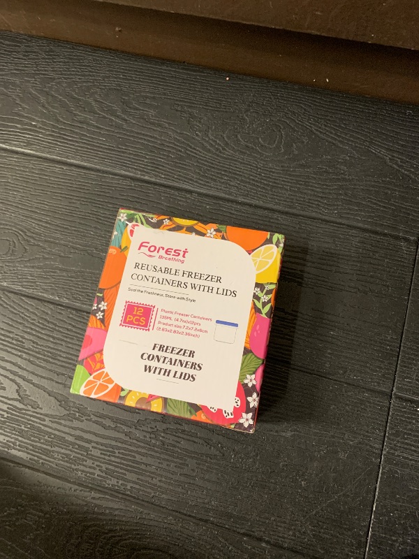 Photo 1 of 12 Pack 4oz Small Freezer Storage Containers with Twist Top Lids Airtight, Mini Reusable Plastic Food Storage Containers with Lids for Snack Condiment Salad Dressings Sauces Soup, Condiment Sauce Cups