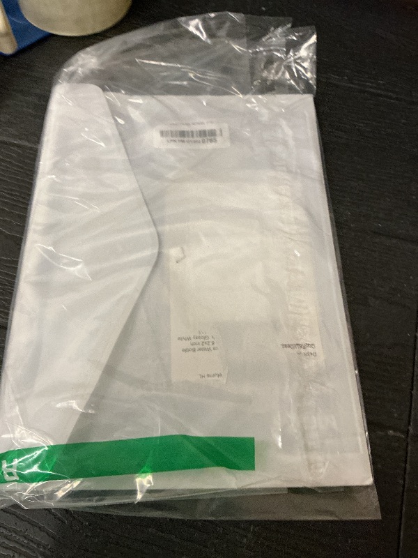 Photo 1 of 100 Pcs Water Bottle Labels 8.2x2 inch Printable Glossy White Waterproof Vinyl Sticker Labels for Inkjet or Laser Printer