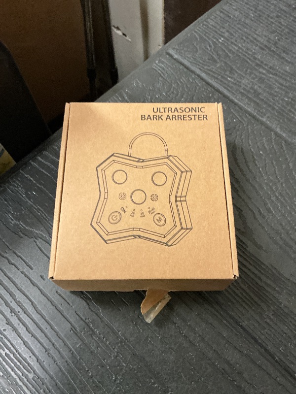 Photo 1 of Anti Barking Device for Dogs: Ultrasonic Dog Bark Deterrent Devices with 3 Training Modes 50 FT | Dog Barking Silencer Bark Box for Indoor Outdoor | Stop Barking Control Device for Dogs (Orange)