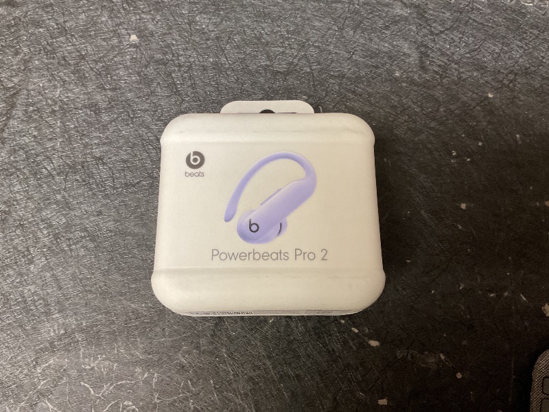 Photo 1 of SEE PICTURES,,,,,,,,,,,Beats Powerbeats Pro 2 - Wireless Noise Cancelling Workout Earbuds with Secure- Fit Earhooks, Up to 45-Hour Battery with Charging Case, Sweat & Water Resistant, Heart Rate Monitoring - Hyper PurpleSC7DYX16H7X
