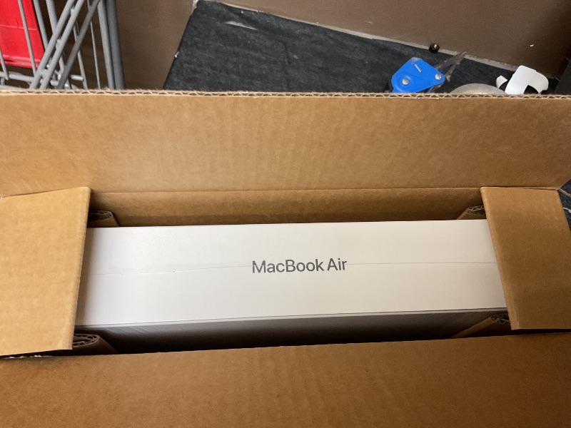 Photo 1 of 2020 Apple MacBook Air Laptop: Apple M1 Chip, 13” Retina Display, 8GB RAM, 256GB SSD Storage, Backlit Keyboard, FaceTime HD Camera, Touch ID. Works with iPhone/iPad; Space Gray