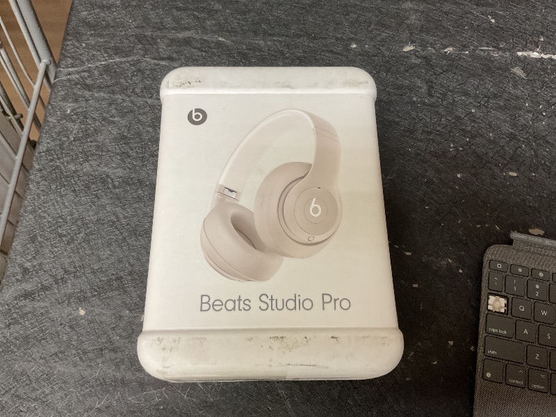 Photo 1 of Beats Studio Pro-Premium Wireless Over-Ear Headphones- Up to 40-Hour Battery Life, Active Noise Cancelling, USB-C Lossless Audio, Apple & Android Compatible- Sandstone