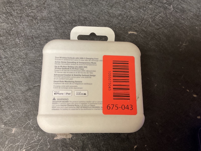 Photo 1 of Beats Powerbeats Pro 2 - Wireless Noise Cancelling Workout Earbuds with Secure- Fit Earhooks, Up to 45-Hour Battery with Charging Case, Sweat & Water Resistant, Heart Rate Monitoring - Quick Sand