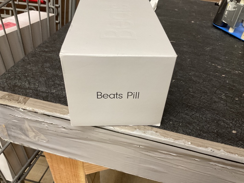 Photo 1 of Beats Pill - Portable Bluetooth Speaker- Up to 24H Battery Life, Water Resistant, Bluetooth, Apple & Android Compatible, Seriously Loud Sound for Home, Outdoor and Travel- Champagne Gold