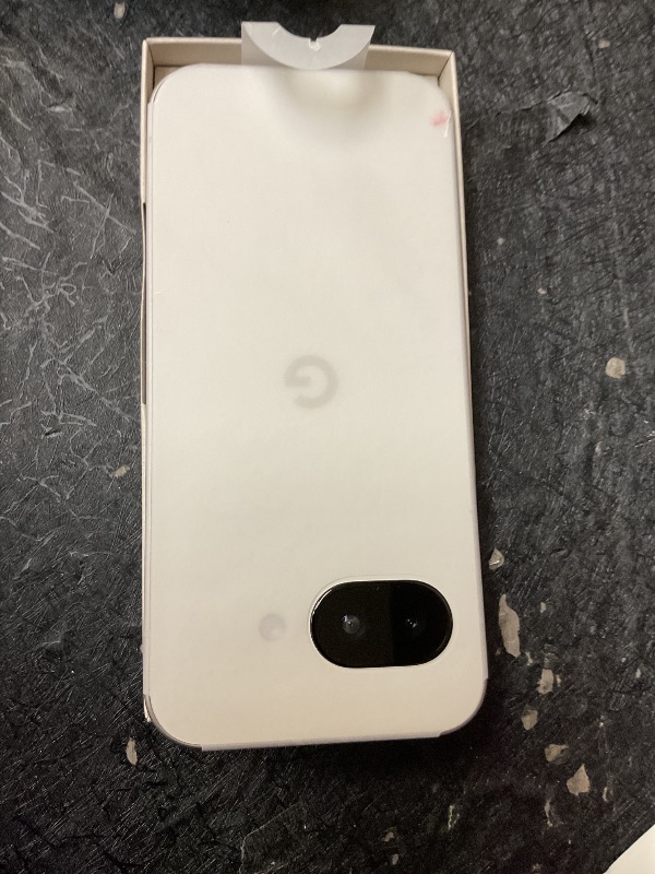 Photo 1 of Google Pixel 9a with Gemini - Unlocked Android Smartphone with Incredible Camera and AI Photo Editing, All-Day Battery, and Powerful Security - Porcelain - 128 GB