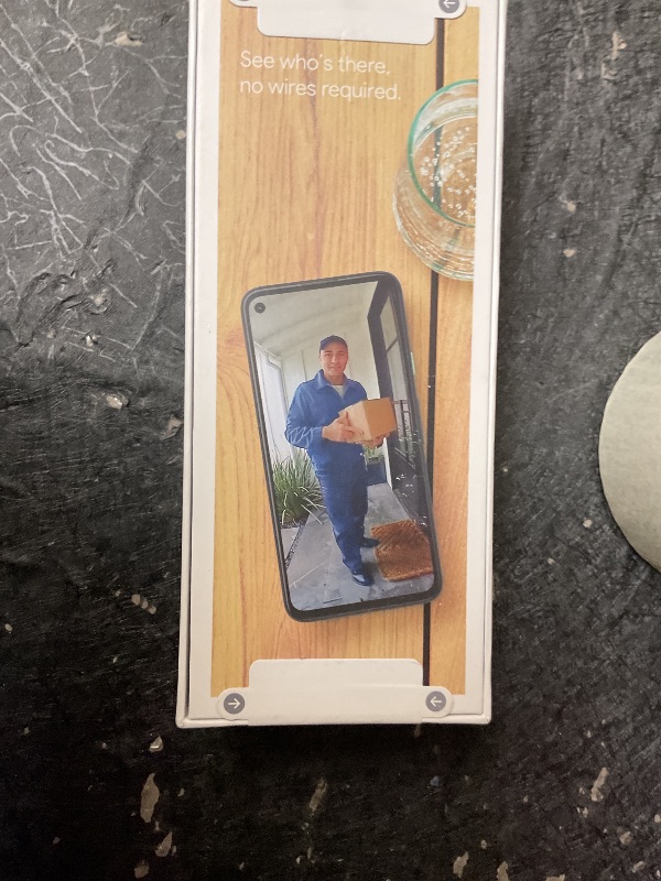 Photo 1 of Google Nest Doorbell (Battery) - Ash