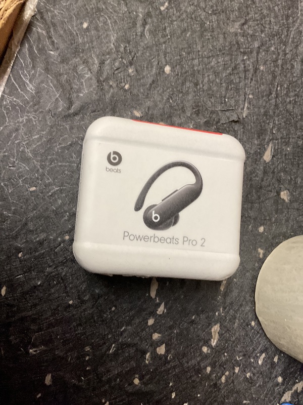 Photo 1 of Beats Powerbeats Pro 2 - Wireless Noise Cancelling Workout Earbuds with Secure- Fit Earhooks, Up to 45-Hour Battery with Charging Case, Sweat & Water Resistant, Heart Rate Monitoring - Jet Black