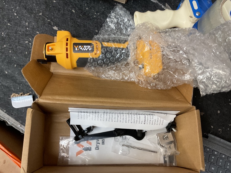 Photo 1 of Cordless Drywall Cut-Out Tool for Dewalt 20V Battery, 3 Speed Adjustable Brushless Rotary Saw with Up to 30000 RPM, Compact Spiral Saw Kit for Cutting Wood Drywall,Sheetrock,Wood, (Bare Tool Only)