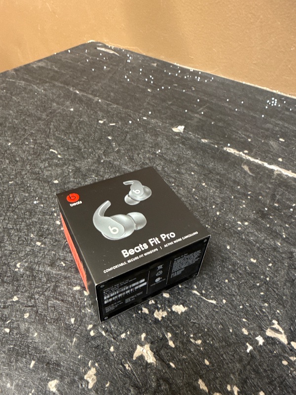 Photo 1 of Beats Fit Pro (1st Gen) - True Wireless Noise Cancelling Earbuds - Active Noise Cancelling - Sweat Resistant Earphones, Compatible with Apple & Android, Class 1 Bluetooth® - Sage Gray