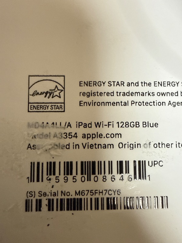 Photo 1 of Apple iPad 11-inch: A16 chip, 11-inch Model, Liquid Retina Display, 128GB, Wi-Fi 6, 12MP Front/12MP Back Camera, Touch ID, All-Day Battery Life — Blue