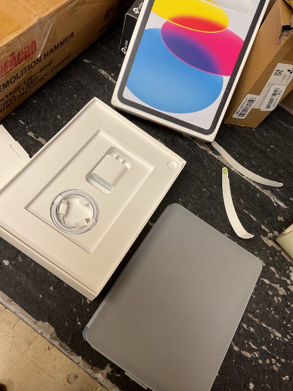 Photo 1 of Apple iPad 11-inch: A16 chip, 11-inch Model, Liquid Retina Display, 128GB, Wi-Fi 6, 12MP Front/12MP Back Camera, Touch ID, All-Day Battery Life — Blue
