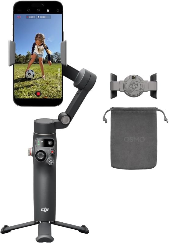 Photo 1 of DJI Osmo Mobile 8 Intelligent Tracking Phone Gimbal in Black