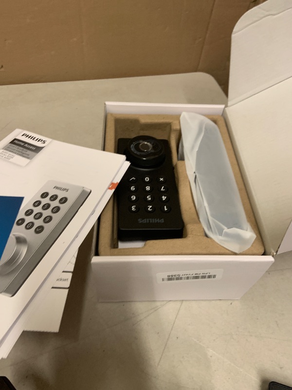 Photo 1 of Philips Wi-Fi Door Lock, WiFi Smart Lock Keyless Entry Deadbolt for Front Door, Compatible with Alexa & Google Assistant, Remote Control, Built-in WiFi, APP Fingerprint Passcode Unlock, Auto Locking