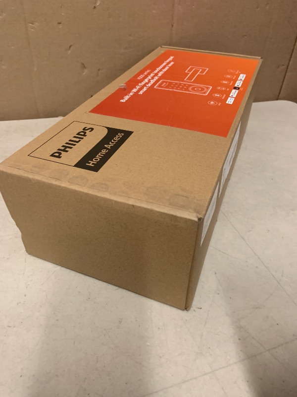 Photo 1 of Philips Wi-Fi Smart Lock with Handles, WiFi Keyless Entry Front Door Lock Set, Keypad Deadbolt with Handle App Fingerprint Code Unlocking, Auto Locking, Built-in WiFi, Remote Control & Voice Unlock