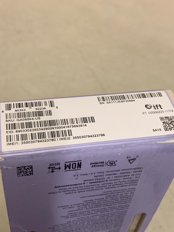 Photo 1 of Google Pixel 9a with Gemini - Unlocked Android Smartphone with Incredible Camera and AI Photo Editing, All-Day Battery, and Powerful Security - Iris - 128 GB