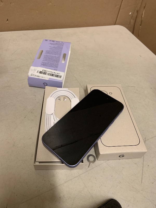 Photo 1 of Google Pixel 9a with Gemini - Unlocked Android Smartphone with Incredible Camera and AI Photo Editing, All-Day Battery, and Powerful Security - Iris - 128 GB