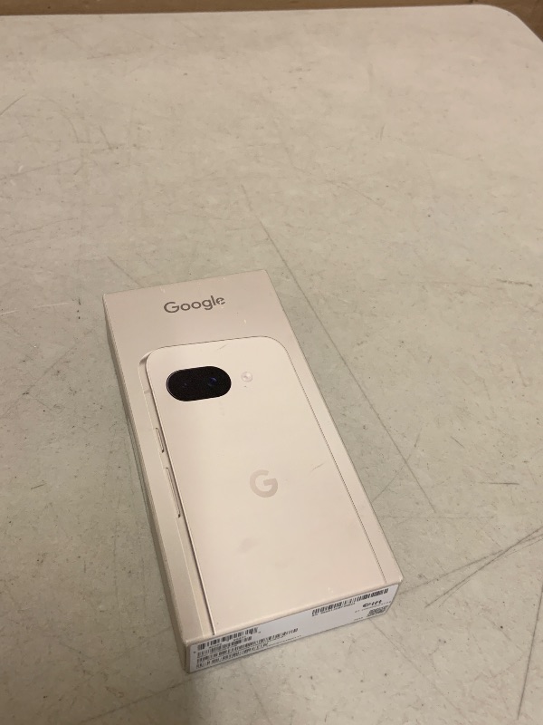 Photo 1 of Google Pixel 9a with Gemini - Unlocked Android Smartphone with Incredible Camera and AI Photo Editing, All-Day Battery, and Powerful Security - Porcelain - 128 GB