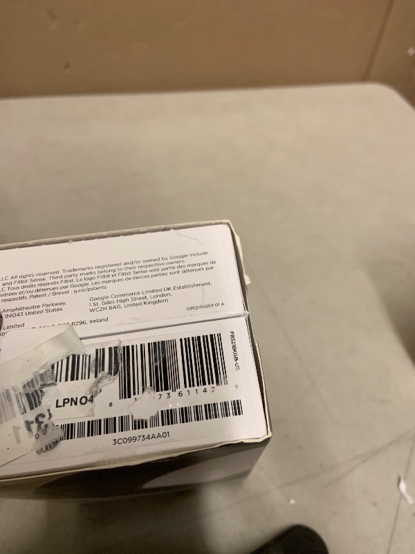 Photo 1 of Fitbit Sense 2 Advanced Health and Fitness Smartwatch with Tools to Manage Stress and Sleep, ECG App, SpO2, 24/7 Heart Rate and GPS, Shadow Grey/Graphite, One Size (S & L Bands Included)