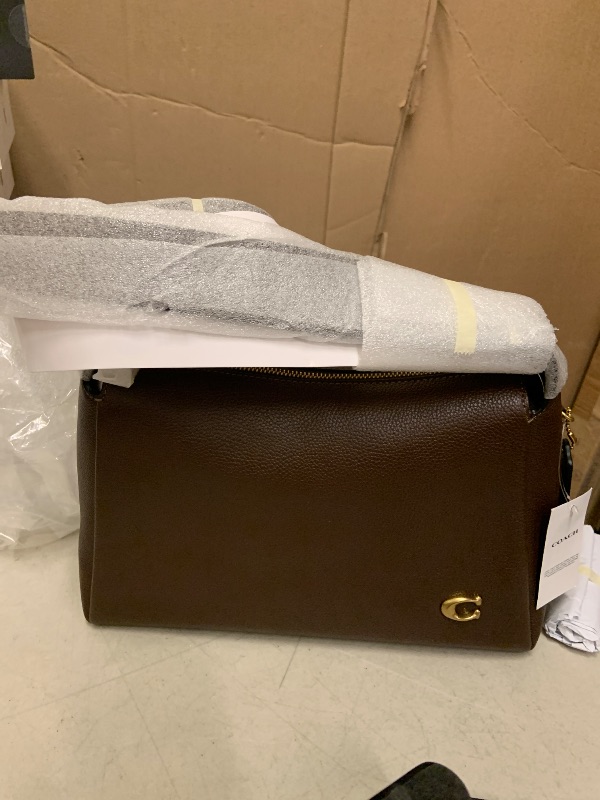 Photo 1 of COACH Women's Lola Shoulder Bag Maple One Size