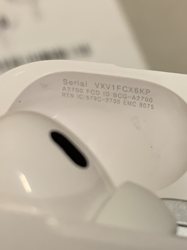 Photo 1 of Apple AirPods Pro (2nd Gen) Wireless Earbuds, Up to 2X More Active Noise Cancelling, Adaptive Transparency, Personalized Spatial Audio MagSafe Charging Case (Lightning) Bluetooth Headphones for iPhone