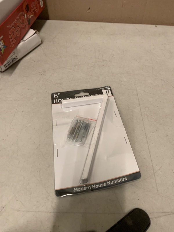 Photo 1 of 6 Inch White House Numbers for Outside modern - Modern Floating House Numbers, Creats Attractive Interesting Shadows, High Gloss Number 7